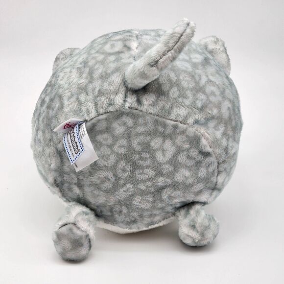 Squishable Gray Spotted Kitty 7" Round Soft Plush - Picture 4 of 7